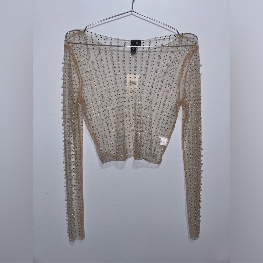 PEARL MESH TOP